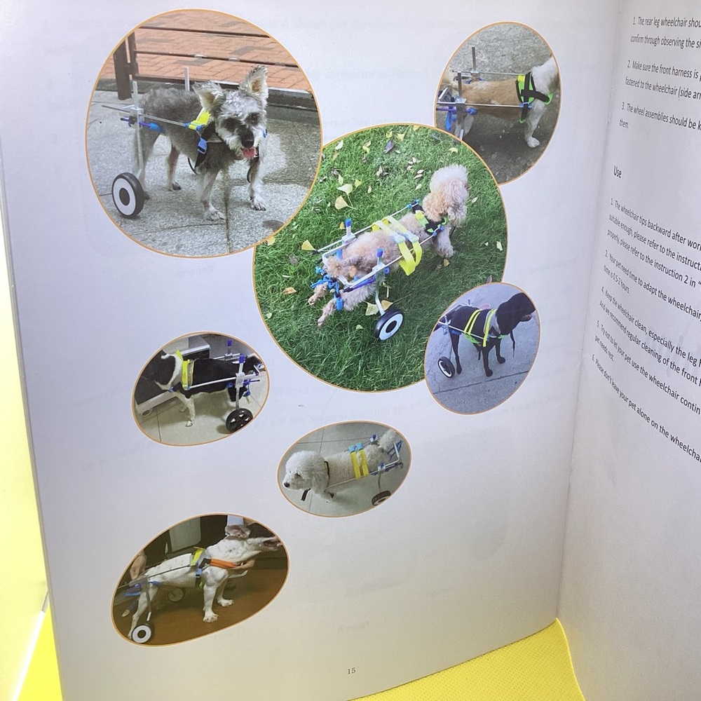 Pet Wheelchair for Small Dogs Cats and Other Similar Pets - Picture 3 of 9